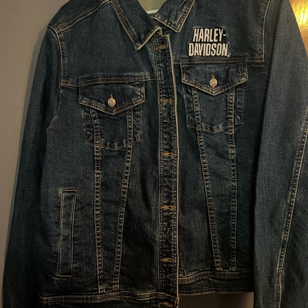 Harley-Davidson Women's Dark Denim Jacket